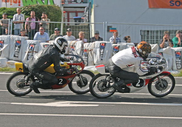 Peter Frohnmeyer - Maico 125 /Jos Schurgers - Yamaha 125, Sonderlauf Ferry Brouwer
