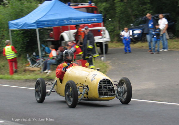 Rennwagen der Nachkriegsjahre mit 500ccm
Maurice v.d. Brempt - VSM/Fiat Bj.52
