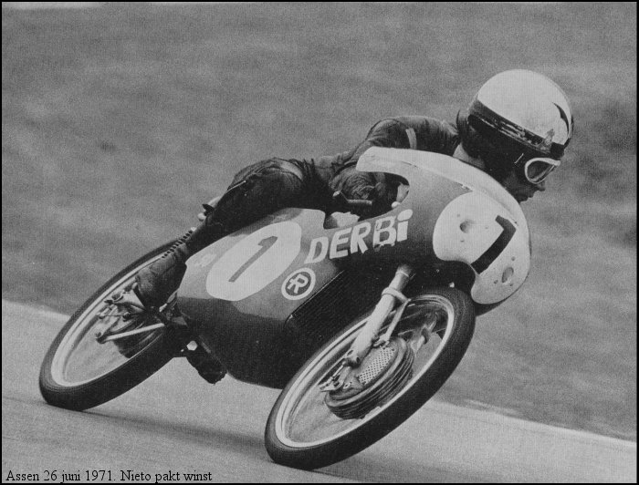 Derbi Nieto 1
Nieto Assen '71 very nice photo..
