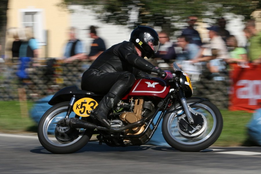 Helge Hallin - Matchless G50
