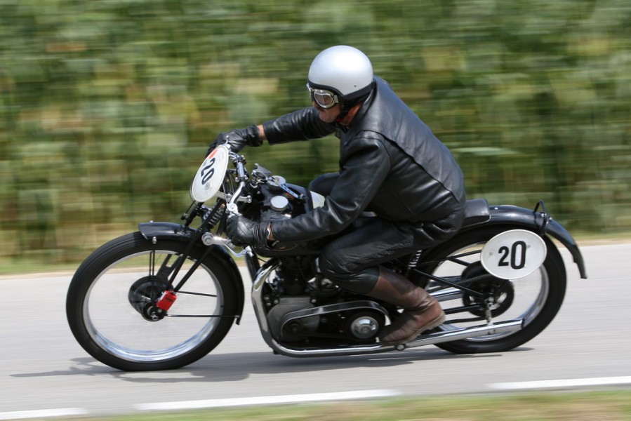 Johann Unterleitner, UT-Blackburne DP-Supersport 350, Bj.1928
