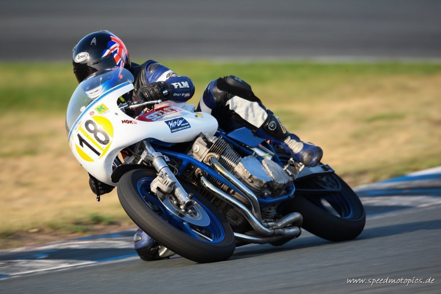 Anwalts Liebling: Stefan von der Wehl auf Seeley-Honda CB 750 - Biketoberfest 09
