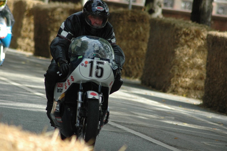 Und nochmal die XR11 von GT-Karl. Mit Sicherheit eines der lautesten Motorräder des Wochenendes !
