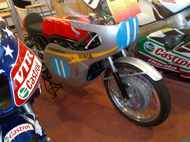 HONDA RC173 
Original honda racer RC173 at HRC in England
owned by Bob Heat.
