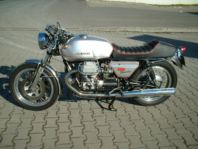 Moto Guzzi 750 S
Baujahr 1975
2002 Liebevoll Restauriert
