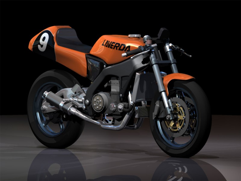 Laverda 500 Twin concept
