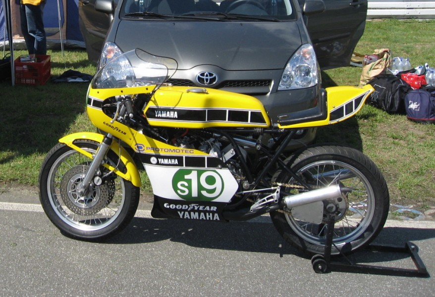 Spondon TZ Yamaha ´76 - 350cc, Fahrer Joachim Mörs
