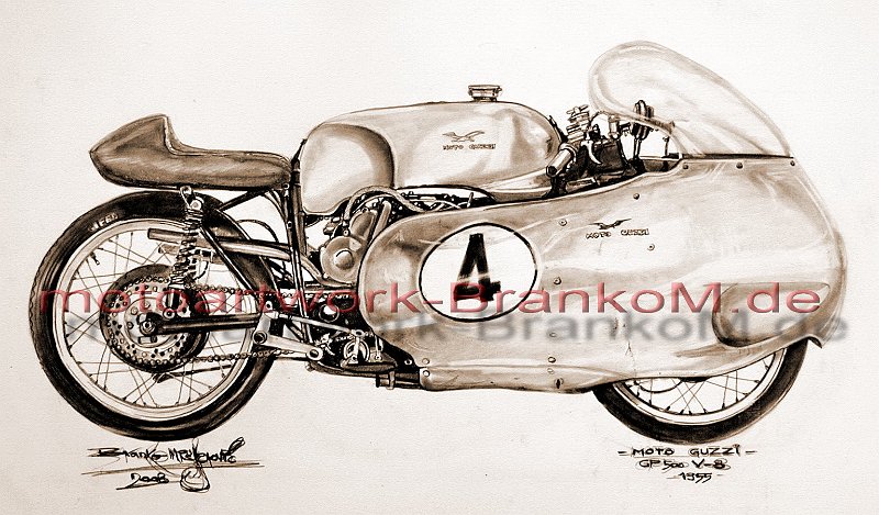 MOTO GUZZI GP 500 -V-8 1955
Schlüsselwörter: moto guzzi,moto guzzi gp 500.moto guzzi 8 cylinder,oto ,www.brankom.de,branko misljenovic