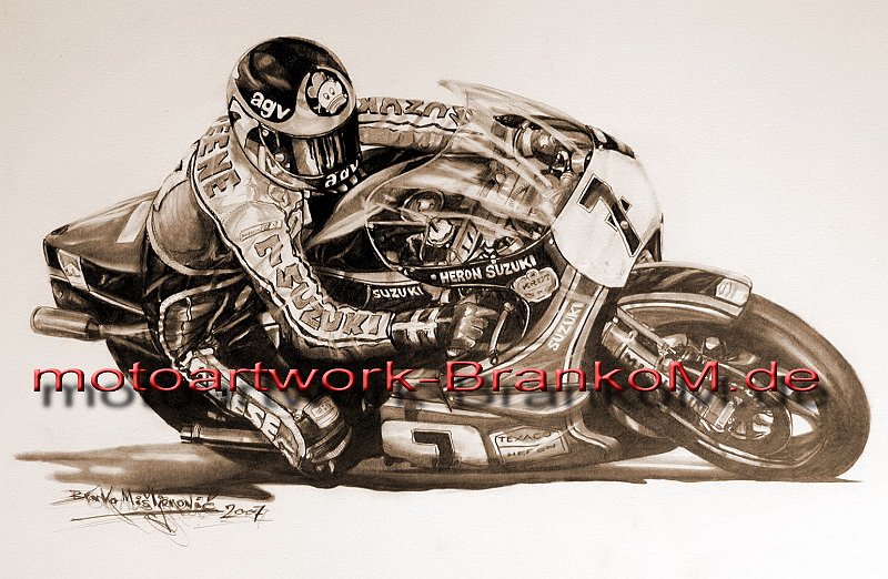 BARRY SHEENE
Schlüsselwörter: barry sheene,suzuki 500,www.brankom.de,branko misljenovic,