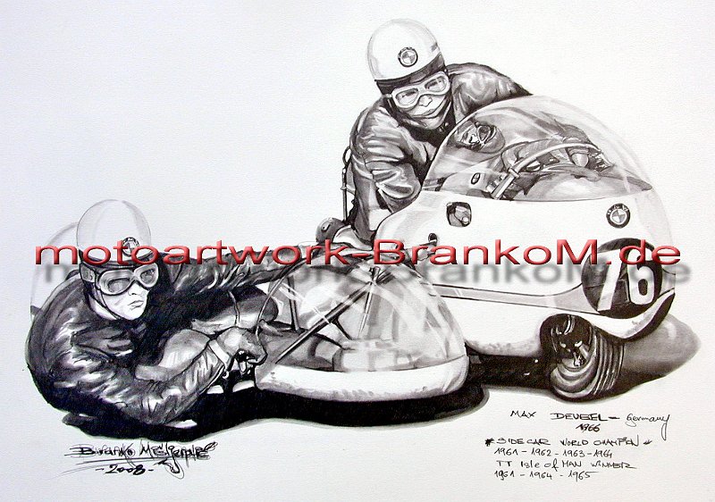 MAX DEUBEL 1966
Schlüsselwörter: max deubel,deubel,sidecar racing,www.brankom.de,branko misljenovic