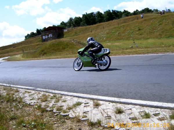 Simson Rennmaschine 50 ccm, gefahren von Detlef Wöller !
