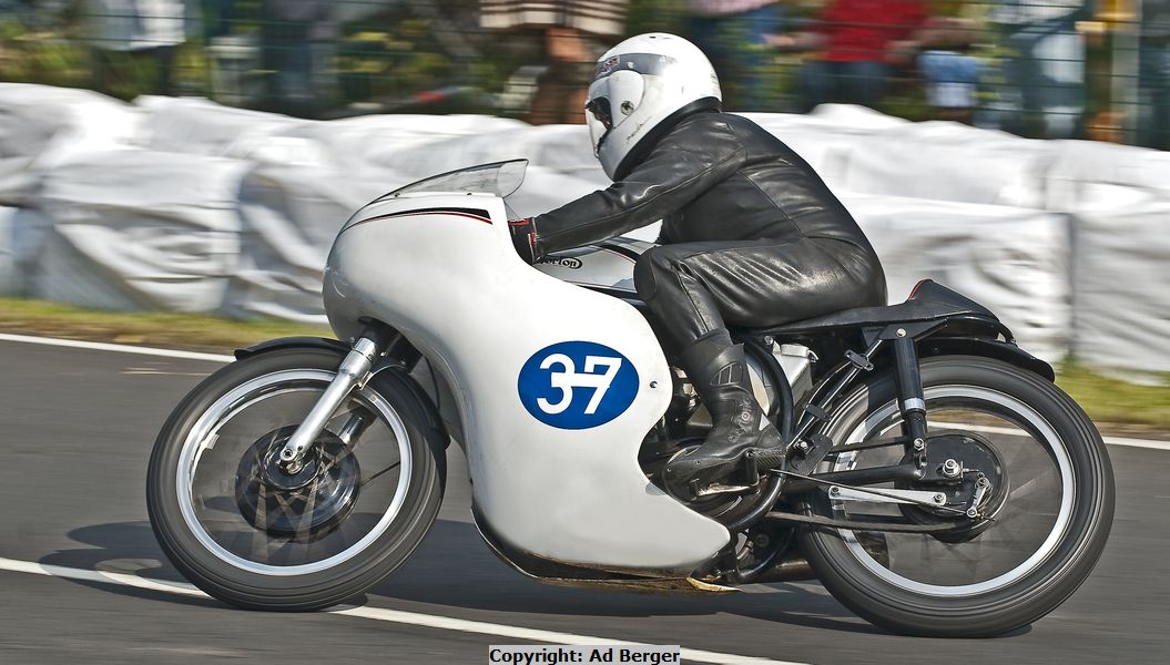 Heiner Butz, Norton Manx 350
