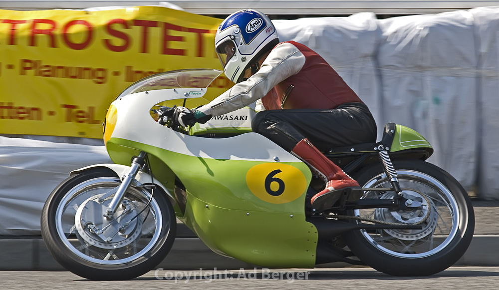 Kurt Florin, Kawasaki H1RA 500
