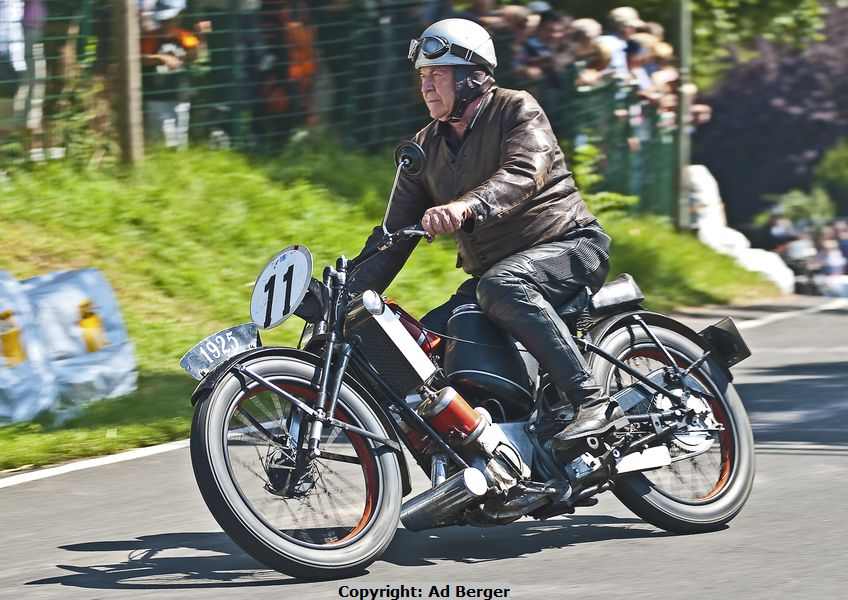 Reinhart Hölch, Scott 5 600 ccm, 1925
