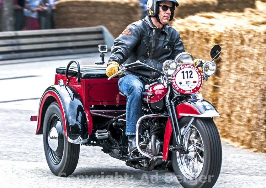 13. Hamburger Stadtpark-Revival 
Sebastian Sendel, Harley Davidson Servicecar, Bj. 1949
