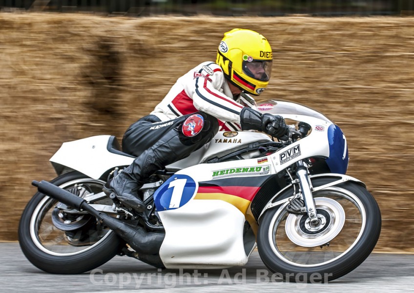 13. Hamburger Stadtpark-Revival 
Dieter Braun,  Yamaha TZ 350, Baujahr: 1978
