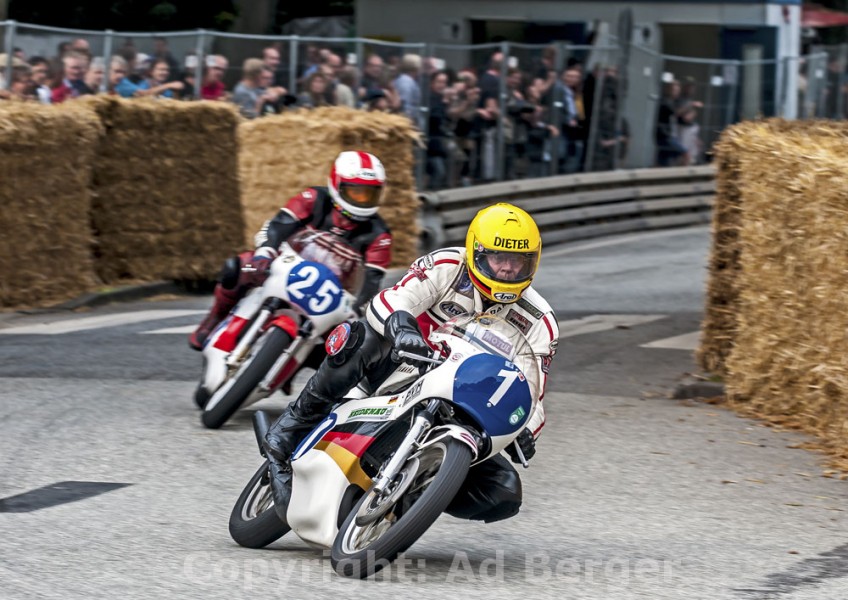 13. Hamburger Stadtpark-Revival 
Dieter Braun,  Yamaha TZ 350, Baujahr: 1978
