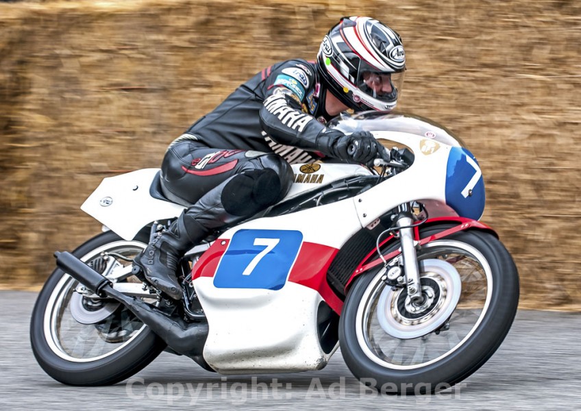 13. Hamburger Stadtpark-Revival 
Mike Florin, Yamaha TZ350 3G3, Baujahr: 1981
