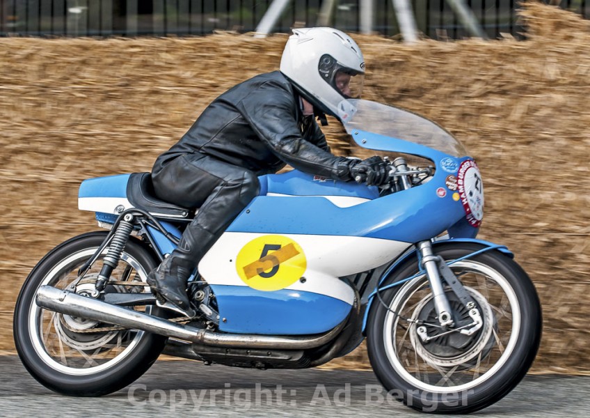 13. Hamburger Stadtpark-Revival 
Heiner Butz, Bianchi 500, Baujahr: 1964
