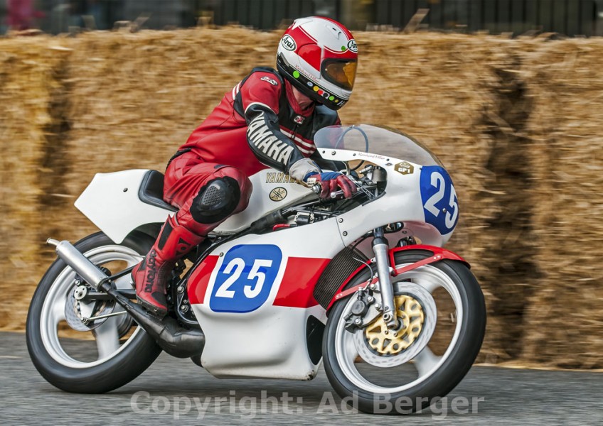 13. Hamburger Stadtpark-Revival 
Reinhard Hiller, Yamaha TZ 350, Baujahr: 1979
