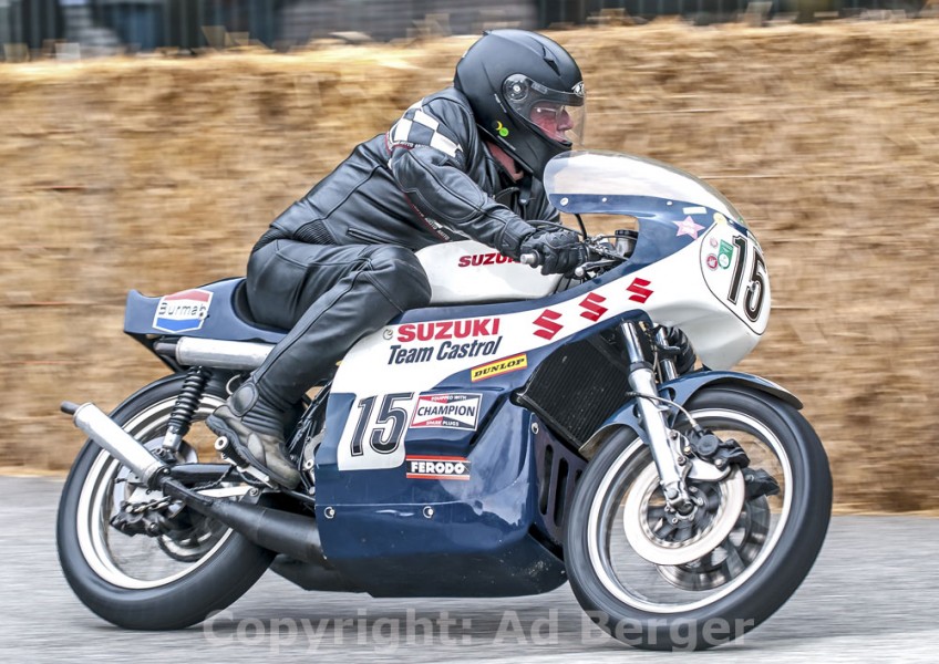 13. Hamburger Stadtpark-Revival 
Karl Hübben, Suzuki TR 750 (XR11), Baujahr: 1973
