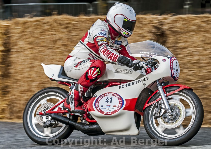 13. Hamburger Stadtpark-Revival 
Sven Bennin, Maxton Yamaha TZ 350
