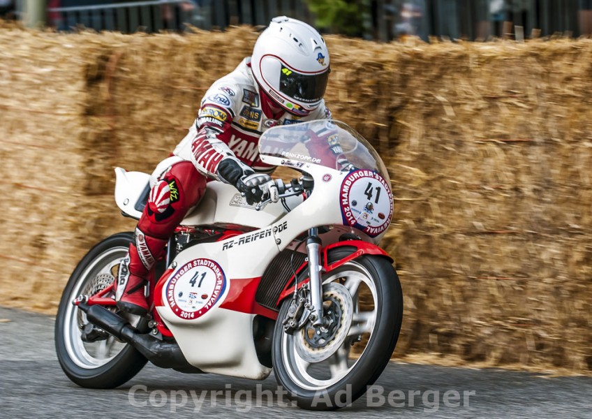 13. Hamburger Stadtpark-Revival 
Sven Bennin, Maxton Yamaha TZ 350
