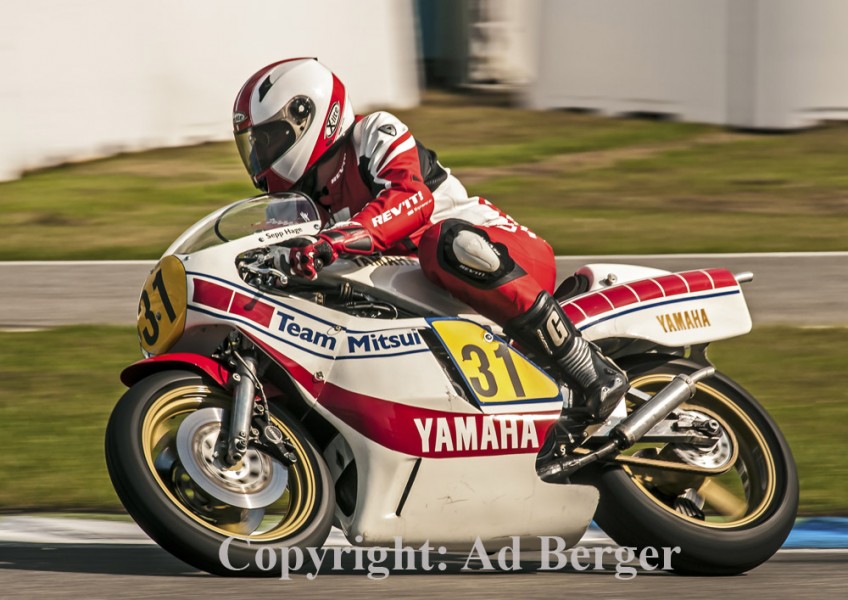 Hockenheim Classics 2012
Sepp Hage, Yamaha TZ 500J, Bj. 1982
