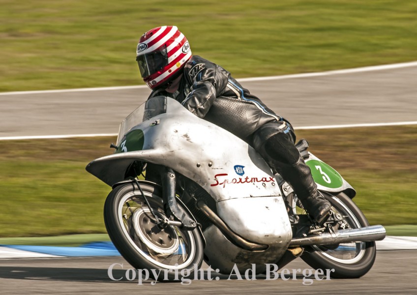 Hockenheim Classics 2012
Jan Kostwinder, NSU Sportmax, Bj. 1955
