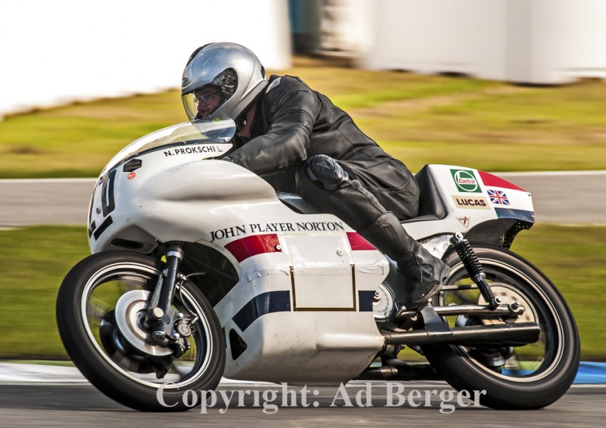 Hockenheim Classics 2012
Norbert Prokschi, JPS-Norton 750, Bj. 1973
