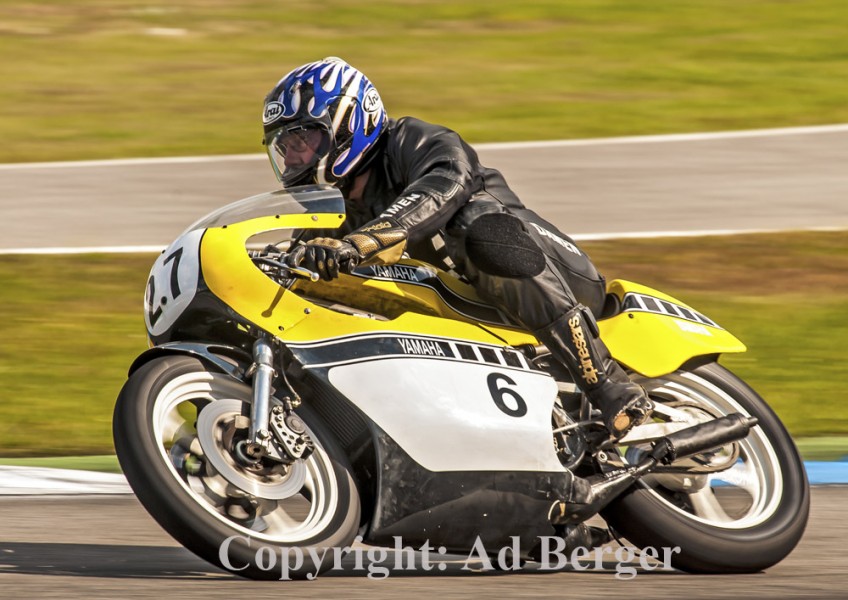 Hockenheim Classics 2012
Rene du Maine, Bakker-Yamaha 350, Bj. 1979
