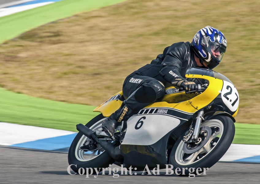 Hockenheim Classics 2012
Rene du Maine, Bakker-Yamaha 350, Bj. 1979
