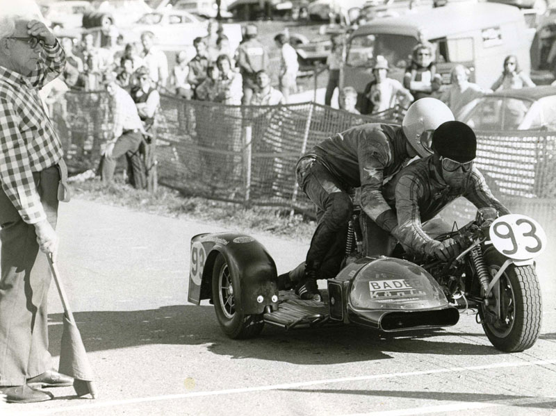 Stiddien/Bader auf Baderkönig, Auerberg 1975, 1. Sieg
