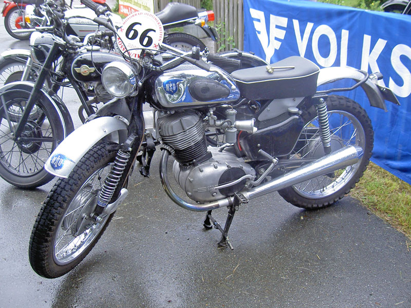 Lehner Willi -  NSU Max, 300ccm, 20 PS, Baujahr 1956
