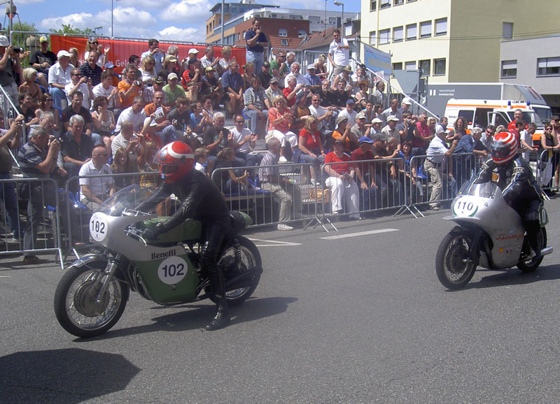 Start - Horst Burkhardt und Jan Kostwinder
