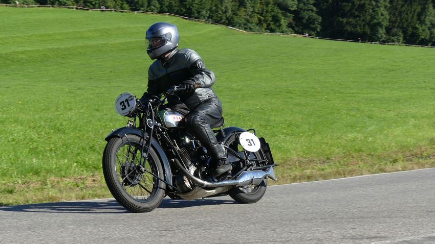 Peter Stark, BSA S 30 Luxxus Sport
