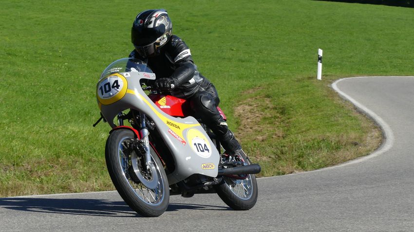 Peter Holderegger, Honda CB 450
