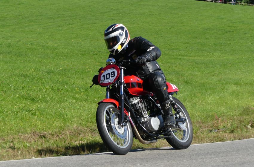 Wolfgang Merk, Yamaha SR 500
