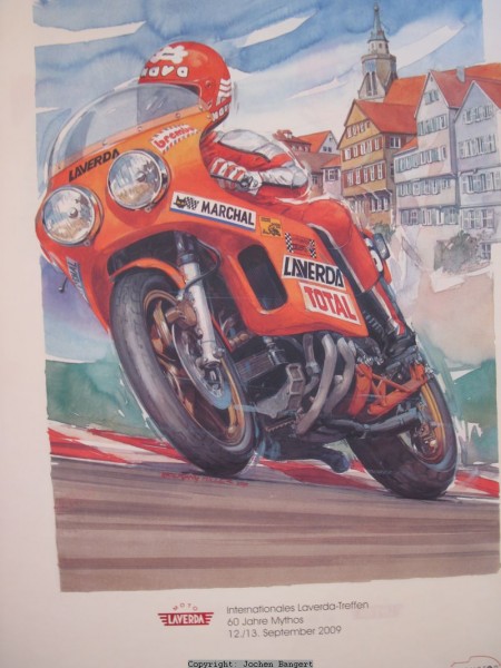 Laverda 1949-2009 - 60 Jahre Mythos
Sonderausstellung im Boxenstop
Auto- und Spielzeugmuseum Tübingen

