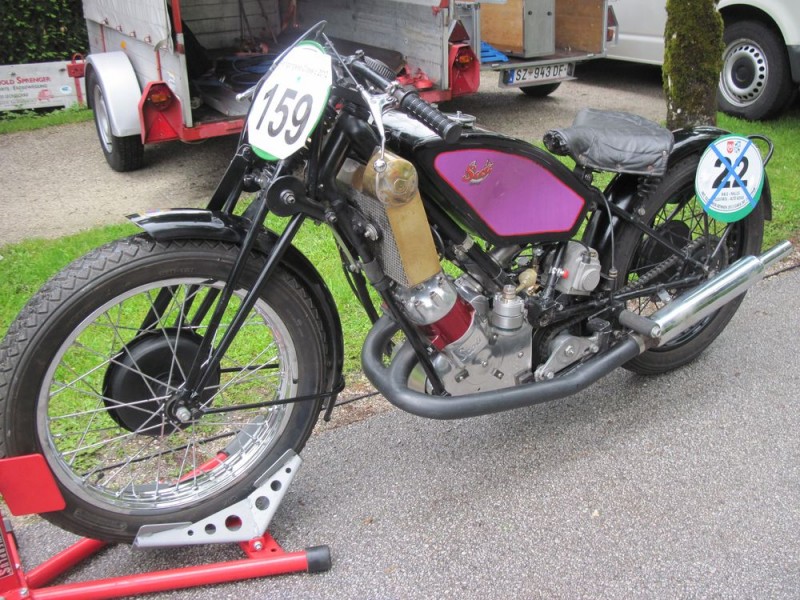 Strobl Postalm Bergpreis
Scott Flying Squirerel, BJ: 1929, 600cc, 25PS
