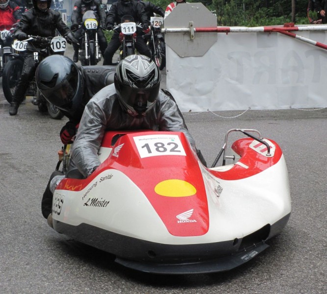 Strobl Postalm Bergpreis
Leopold Meister Honda Renngespann
