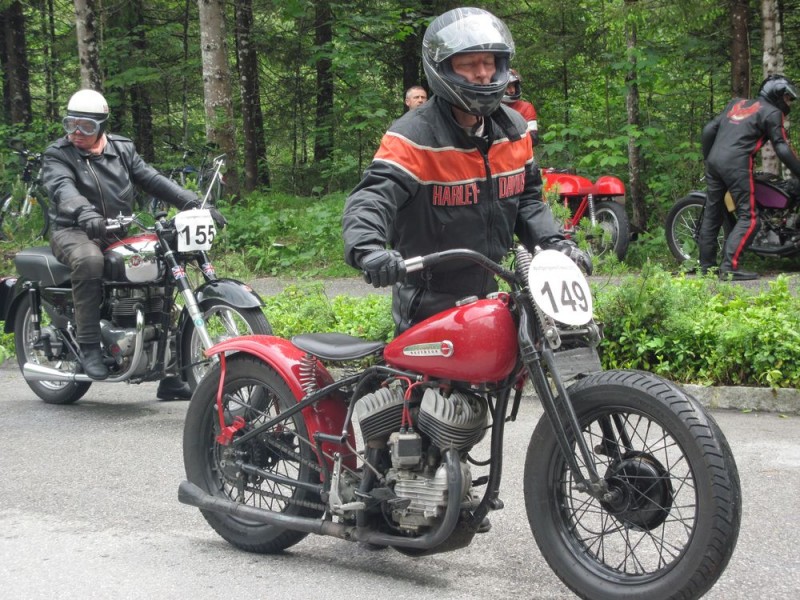 Strobl Postalm Bergpreis
Harley Davidson WR BJ 1948
