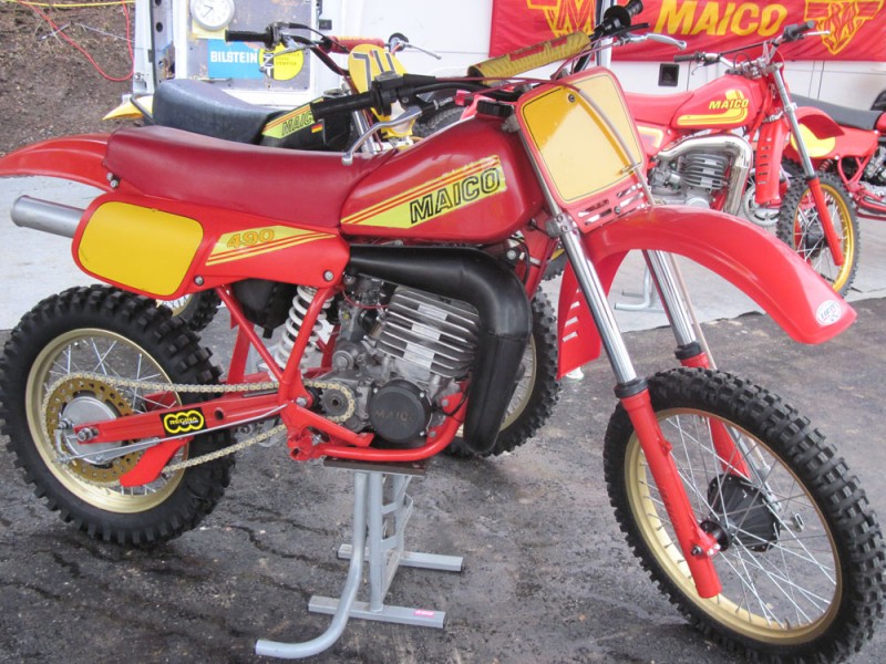 Winter Motocross Frankenbach
Maico MC 490
