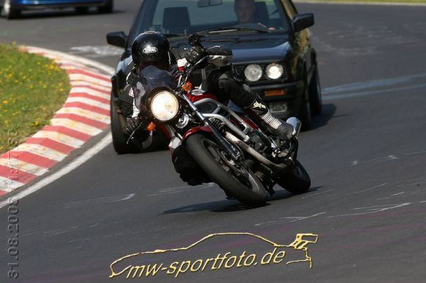 Honda CB 450 S Nüburgring Nordschleife Touristenfahrten
