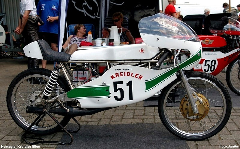 Hemeyla Kreidler 50 ccm 1972 ex. Engelbert Kip eig. Klaas Kuterman
Tubbergen Classics (NL) 2008
