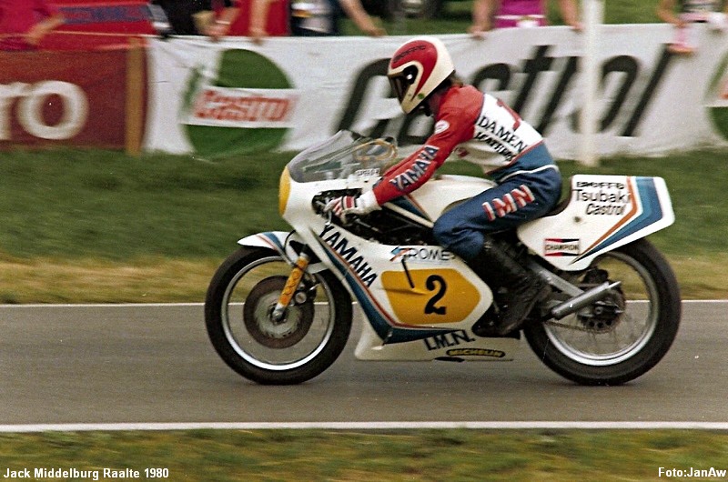 Yamaha YZR500-Jack Middelburg
Raalte Races (NL) ,Luttenbergring, 1980

