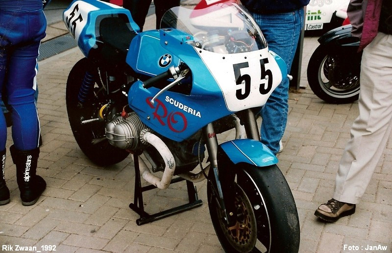 BMW Boxer_Rick Zwaan_Constructor/Tuning Rudy Ottenhof
,,Battle of the Twins,, Circuit Assen 1992 (NL)
