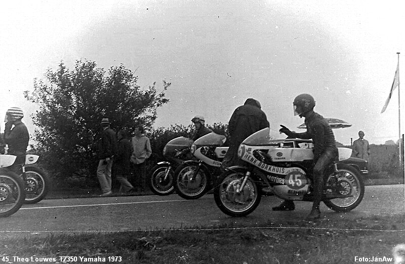 Theo Louwes_Yamaha TZ 350
NK Wegraces Oosterwolde (NL) 1973
