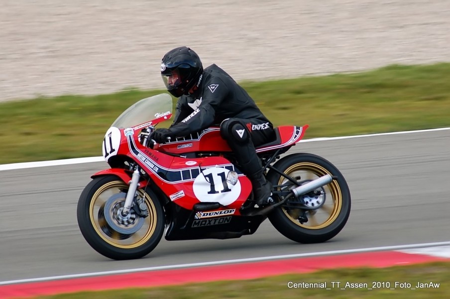 Centennial Classic TT 2010 Assen
Heinrich Mohrhardt Maxton Yamaha
