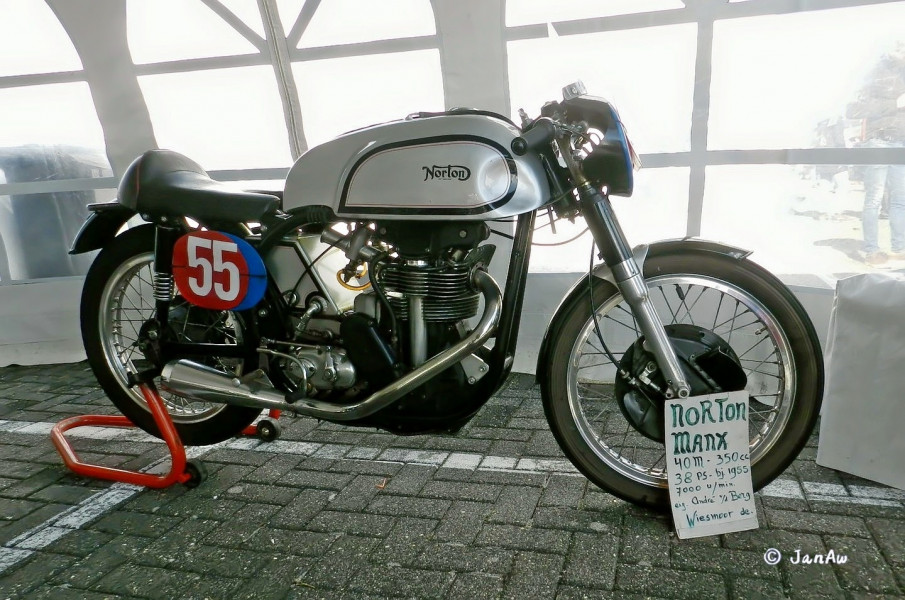 Classic GP Assen 2022 
André van der Berg Norton Manx 350cc 1955
Schlüsselwörter: Asse